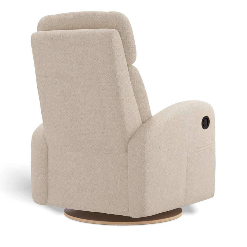 Fauteuil Berçant Inclinable Pivotant Hailey - Beyond Sheep Cream-Jaymar BB-JAM-523-BEYON-14-CLÉMENT