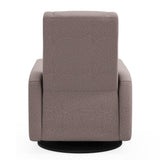 Fauteuil Berçant et Pivotant Nelly - Arlo Beige avec Mécanisme Électrique (Tissu résistant aux taches)-Jaymar BB-JAM-525-ARLO-96-CLÉMENT