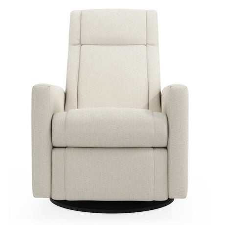 Fauteuil Berçant et Pivotant Nelly - Henequen avec Mécanisme Électrique (Tissu anti-tache)-Jaymar BB-JAM-525-HENEQ-01-CLÉMENT