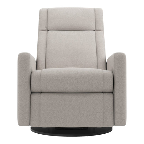 Grand Fauteuil Berçant et Pivotant Nelly avec Mécanisme Électrique - Arlo Heather Pearl (Tissu résistant aux taches)-Jaymar BB-JAM-525295ARL601-CLÉMENT