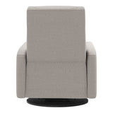 Grand Fauteuil Berçant et Pivotant Nelly avec Mécanisme Électrique - Arlo Heather Pearl (Tissu résistant aux taches)-Jaymar BB-JAM-525295ARL601-CLÉMENT