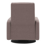 Grand Fauteuil Berçant et Pivotant Nelly avec Mécanisme Électrique - Arlo Beige (Tissu résistant aux taches)-Jaymar BB-JAM-525295ARLO96-CLÉMENT