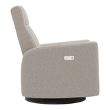 Grand Fauteuil Berçant et Pivotant Nelly avec Mécanisme Électrique - Beyond Sheep Vanilla-Jaymar BB-JAM-525295BEYO11-CLÉMENT