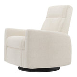 Grand Fauteuil Berçant et Pivotant Nelly avec Mécanisme Électrique - Puppy Pearl-Jaymar BB-JAM-525295PUPP11-CLÉMENT