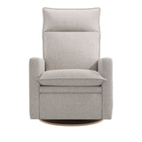 Fauteuil Berçant et Pivotant Arya - Arlo Pearl avec Mécanisme Électrique (Tissu résistant aux taches)-Jaymar BB-JAM-526-ARLO-601-CLÉMENT
