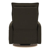 Grand Fauteuil Berçant et Pivotant Arya avec Mécanisme Électrique - Tissu Anti-tache Mojo Espresso-Jaymar BB-JAM-526-ESPRE006-CLÉMENT