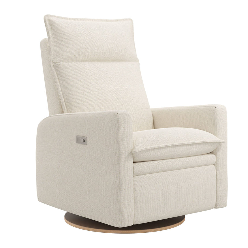 Fauteuil Berçant et Pivotant Arya - Henequen avec Mécanisme Électrique-Jaymar BB-JAM-526-HENEQ-01-CLÉMENT