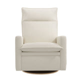 Grand Fauteuil Berçant et Pivotant Arya avec Mécanisme Électrique - Tissu Anti-tache Alta™ 10-Jaymar BB-JAM-526295ALTA10-CLÉMENT