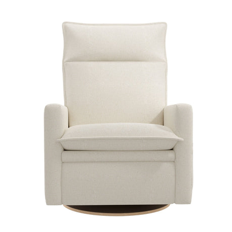 Grand Fauteuil Berçant et Pivotant Arya avec Mécanisme Électrique - Tissu Anti-tache Alta™ 10-Jaymar BB-JAM-526295ALTA10-CLÉMENT