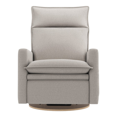 Grand Fauteuil Berçant et Pivotant Arya avec Mécanisme Électrique - Arlo Heather Pearl (Tissu résistant aux taches)-Jaymar BB-JAM-526295ARL601-CLÉMENT