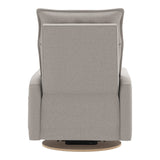Grand Fauteuil Berçant et Pivotant Arya avec Mécanisme Électrique - Arlo Heather Pearl (Tissu résistant aux taches)-Jaymar BB-JAM-526295ARL601-CLÉMENT