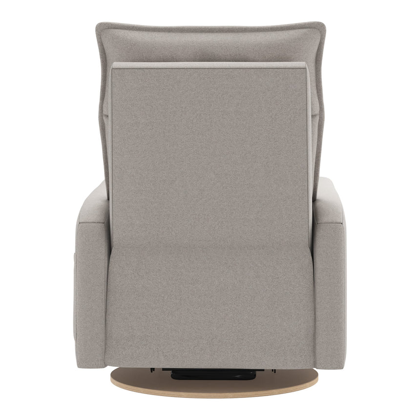Grand Fauteuil Berçant et Pivotant Arya avec Mécanisme Électrique - Arlo Heather Pearl (Tissu résistant aux taches)-Jaymar BB-JAM-526295ARL601-CLÉMENT