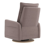 Grand Fauteuil Berçant et Pivotant Arya avec Mécanisme Électrique - Arlo Beige (Tissu résistant aux taches)-Jaymar BB-JAM-526295ARLO96-CLÉMENT