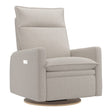 Grand Fauteuil Berçant et Pivotant Arya avec Mécanisme Électrique - Beyond Sheep Vanilla-Jaymar BB-JAM-526295BEYO11-CLÉMENT