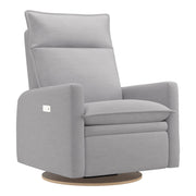 Grand Fauteuil Berçant et Pivotant Arya avec Mécanisme Électrique - Como Dove Grey-Jaymar BB-JAM-526295COMO61-CLÉMENT