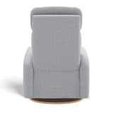Fauteuil Berçant Inclinable Pivotant Hailey Arlo Heather Silver avec Mécanisme Électrique (Tissu résistant aux taches)-Jaymar BB-JAM-527-ARLO-57-CLÉMENT