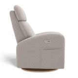 Fauteuil Berçant Inclinable Pivotant Hailey Arlo Pearl avec Mécanisme Électrique (Tissu résistant aux taches)-Jaymar BB-JAM-527-ARLO-601-CLÉMENT