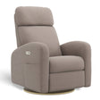 Fauteuil Berçant Inclinable Pivotant Hailey Arlo Beige avec Mécanisme Électrique (Tissu résistant aux taches)-Jaymar BB-JAM-527-ARLO-96-CLÉMENT