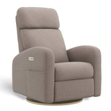 Fauteuil Berçant Inclinable Pivotant Hailey Arlo Beige avec Mécanisme Électrique (Tissu résistant aux taches)-Jaymar BB-JAM-527-ARLO-96-CLÉMENT