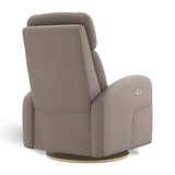 Fauteuil Berçant Inclinable Pivotant Hailey Arlo Beige avec Mécanisme Électrique (Tissu résistant aux taches)-Jaymar BB-JAM-527-ARLO-96-CLÉMENT