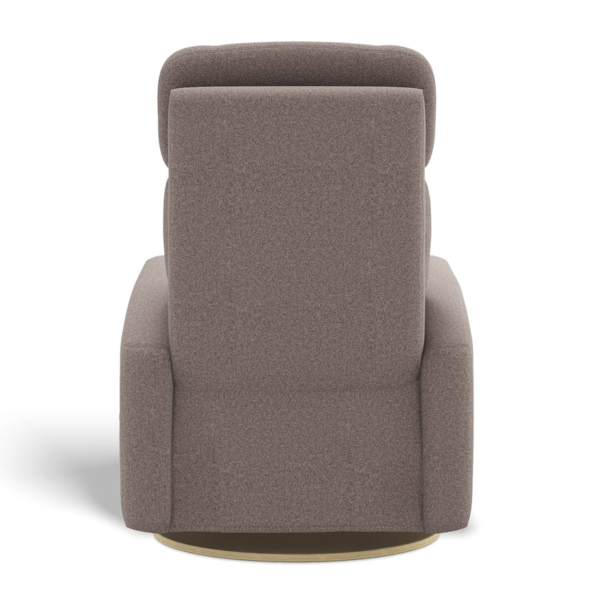 Fauteuil Berçant Inclinable Pivotant Hailey Arlo Beige avec Mécanisme Électrique (Tissu résistant aux taches)-Jaymar BB-JAM-527-ARLO-96-CLÉMENT