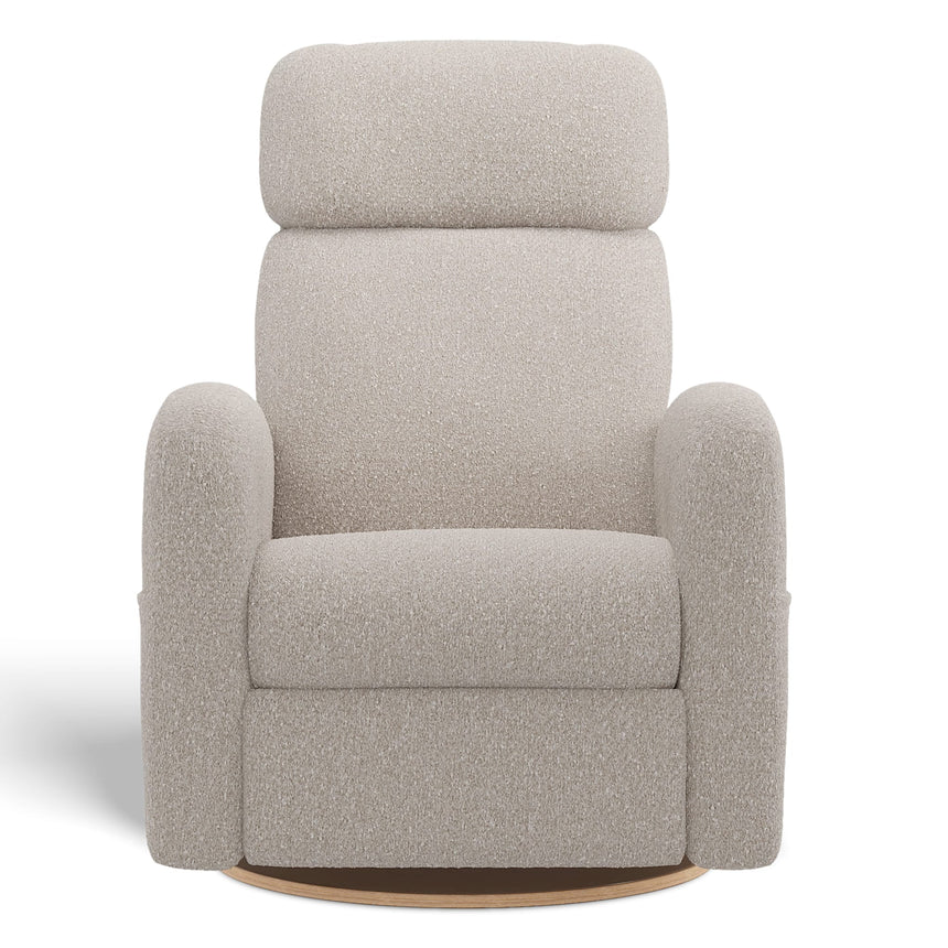 Fauteuil Berçant Inclinable Pivotant Hailey Beyond Sheep Vanilla avec Mécanisme Électrique-Jaymar BB-JAM-527-BEYON-11-CLÉMENT