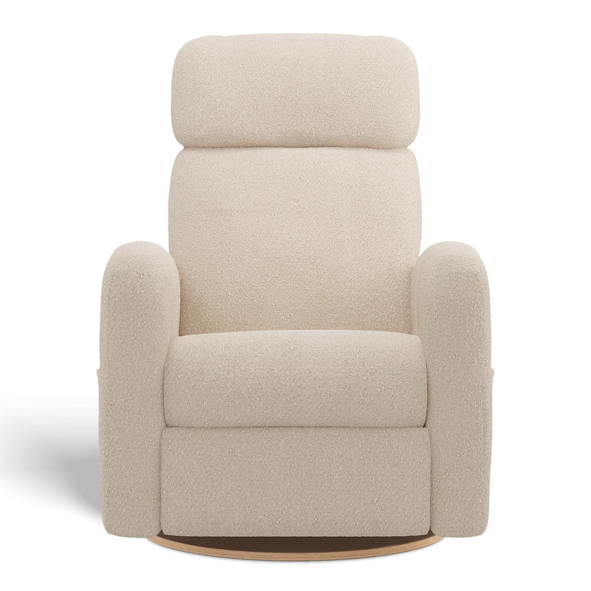 Fauteuil Berçant Inclinable Pivotant Hailey Beyond Sheep Cream avec Mécanisme Électrique-Jaymar BB-JAM-527-BEYON-14-CLÉMENT