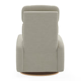 Fauteuil Berçant Inclinable Pivotant Hailey Como Sand avec Mécanisme Électrique-Jaymar BB-JAM-527-COMO-20-CLÉMENT