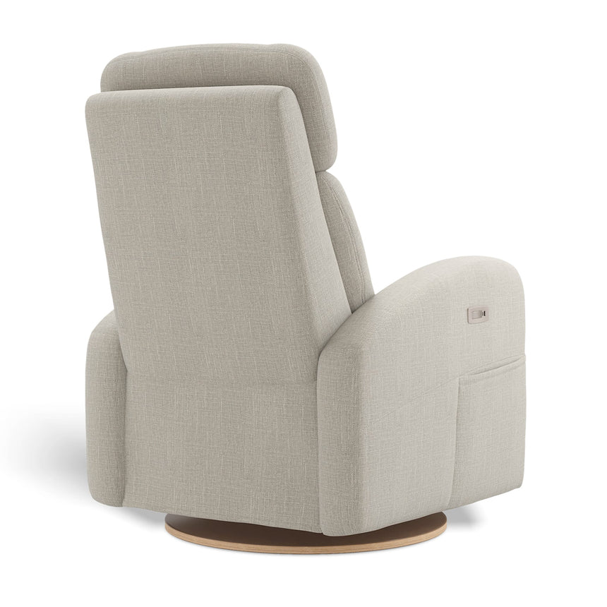 Fauteuil Berçant Inclinable Pivotant Hailey Nubia avec Mécanisme Électrique-Jaymar BB-JAM-527-NUBIA-01-CLÉMENT