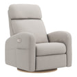 Grand Fauteuil Berçant Inclinable Pivotant Hailey avec Mécanisme Électrique - Arlo Heather Pearl (Tissu résistant aux taches)-Jaymar BB-JAM-527295ARL601-CLÉMENT