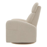 Grand Fauteuil Berçant Inclinable Pivotant Hailey avec Mécanisme Électrique - Beyond Sheep Cream-Jaymar BB-JAM-527295BEYO14-CLÉMENT