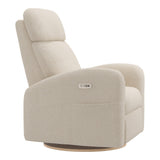 Grand Fauteuil Berçant Inclinable Pivotant Hailey avec Mécanisme Électrique - Beyond Sheep Cream-Jaymar BB-JAM-527295BEYO14-CLÉMENT