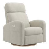 Grand Fauteuil Berçant Inclinable Pivotant Hailey avec Mécanisme Électrique - Nubia Ivoire-Jaymar BB-JAM-527295NUBI01-CLÉMENT