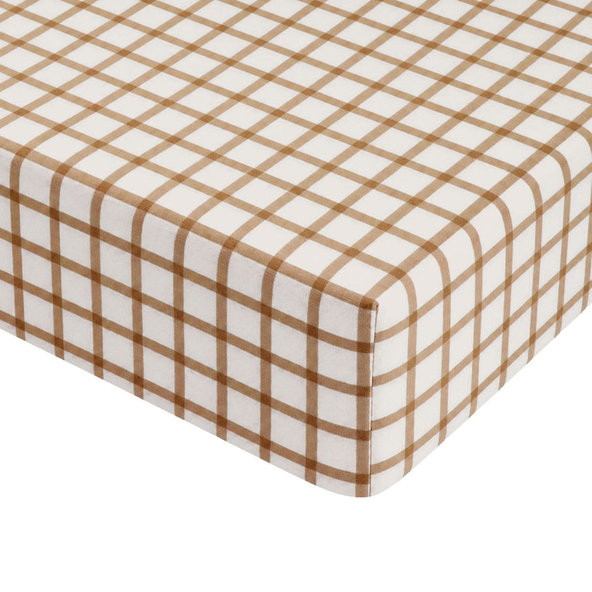 Drap Contour pour Lit de Bébé - Carreaux-Origami Maison-JAS-DRAPCONCHEKC-CLÉMENT