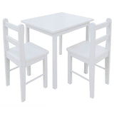 Table et Chaises en Bois - Blanc-JB Poitras-JBP-312-blanc-CLÉMENT