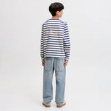 T-shirt Norrebro Rayé 8-16ans-Jack & Jones-JCJ-12301381-CLÉMENT