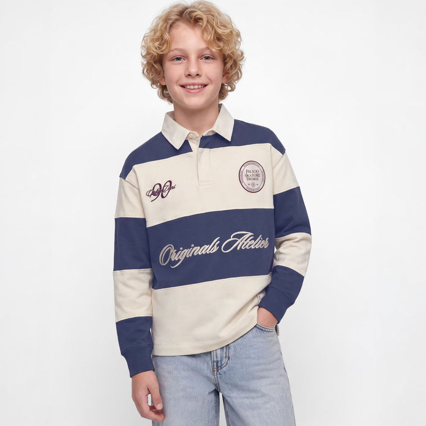 Polo Rugby Salamanco 8-16ans-Jack & Jones-JCJ-12303323-CLÉMENT