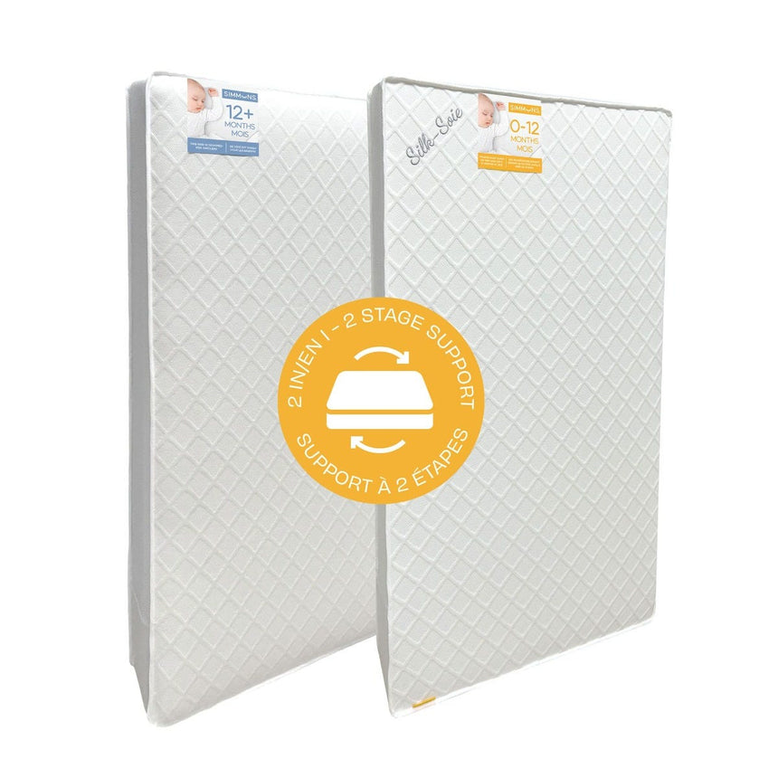Matelas Argentum Certifié GREENGUARD Gold pour Bébé-Jupiter-JUI-6153ARGEMTUM-CLÉMENT