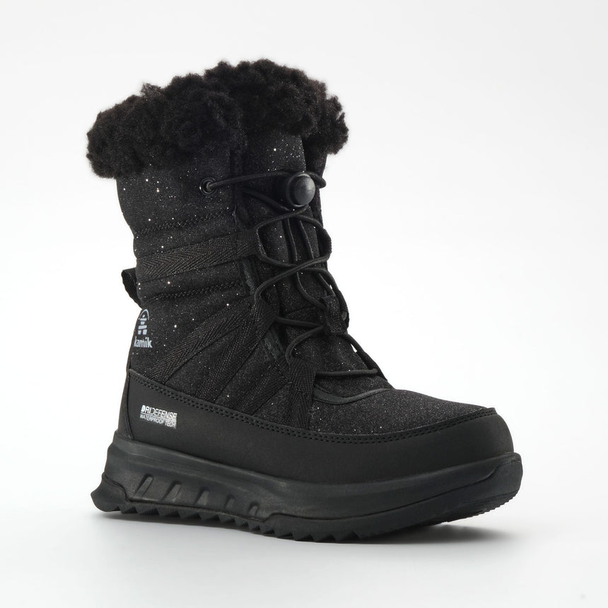 Botte Stormy F Paillettes Pointures 4-7j-Kamik-KAI-NF4132-BK2-CLÉMENT