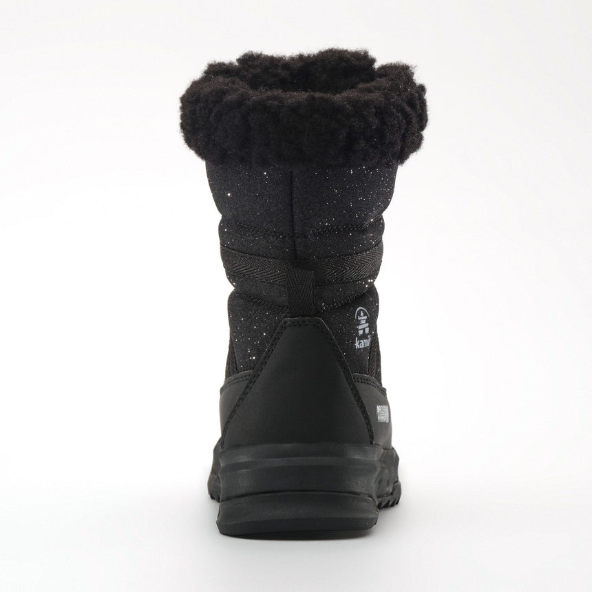 Botte Stormy F Paillettes Pointures 4-7j-Kamik-KAI-NF4132-BK2-CLÉMENT