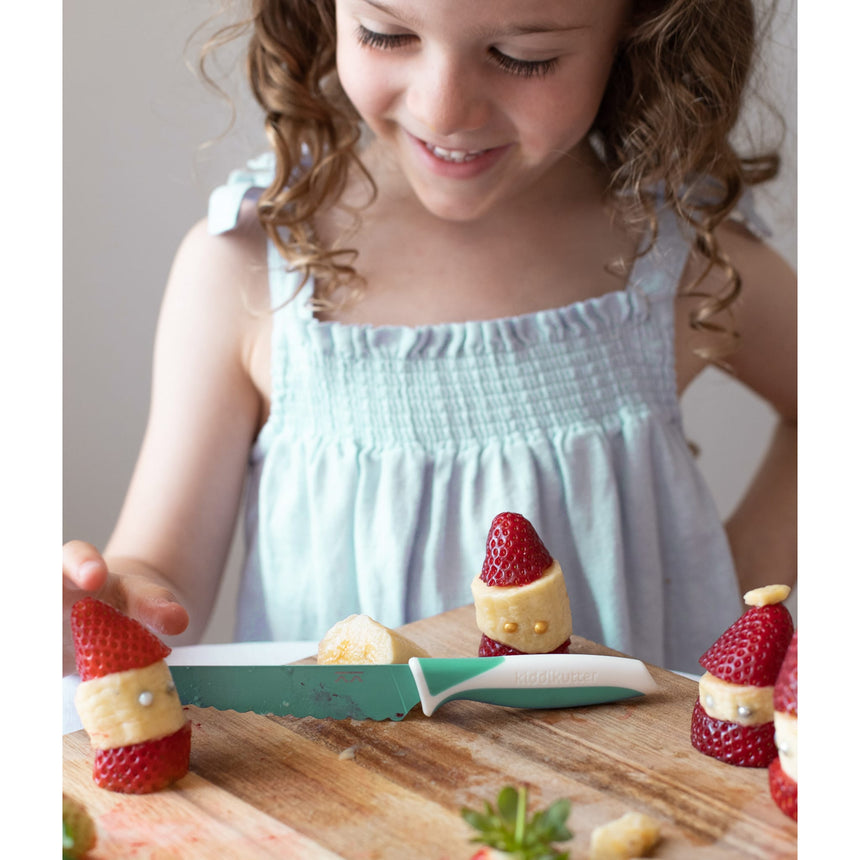 Couteau Sécuritaire pour Enfant – Vert Sauge-Kiddikutter-KDD-KK-SG-CLÉMENT
