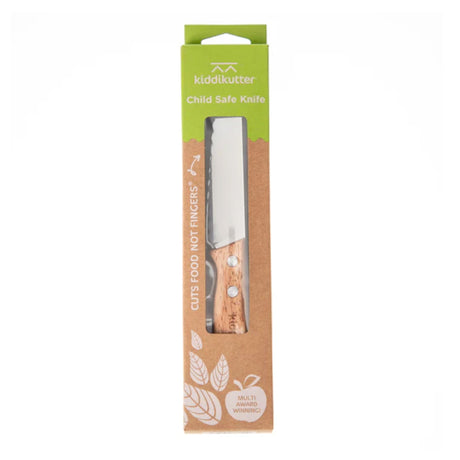 Couteau de Sécurité pour Enfants Kiddikutter avec Manche en Bois-Kiddikutter-KDD-KK-W-CLÉMENT