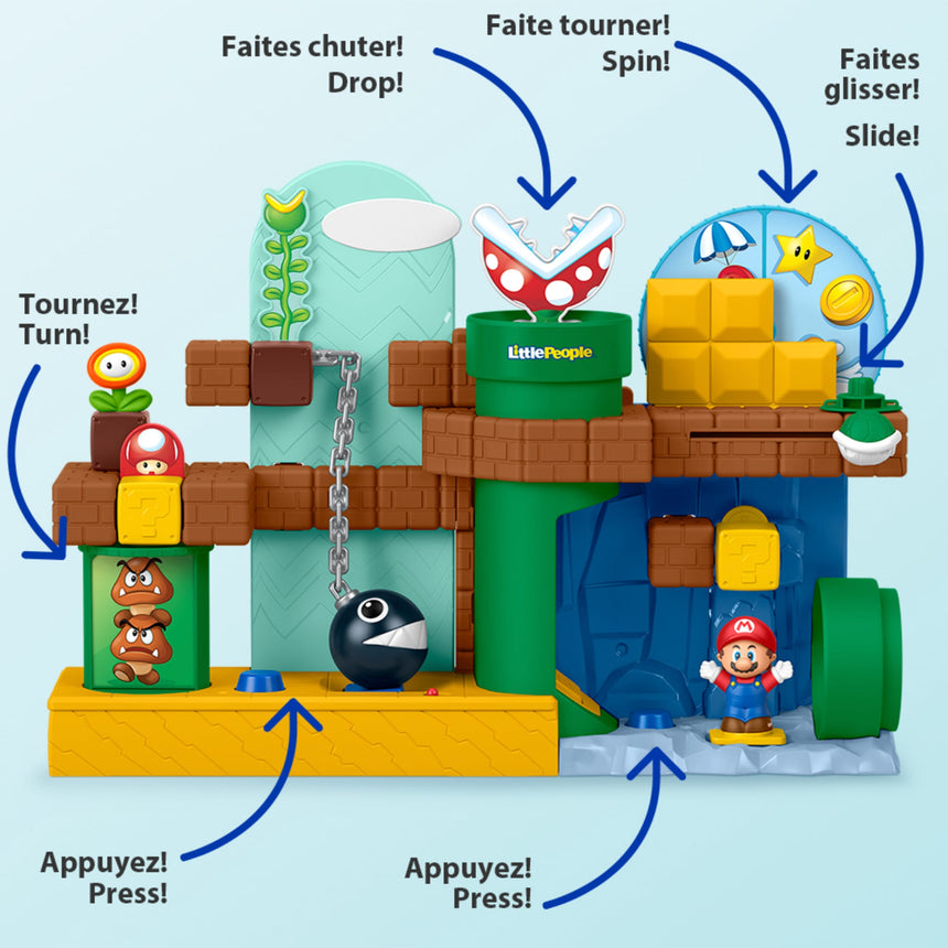 Coffret Jeu Aventures Super Mario Bros-Fisher-Price-KIJ-395JHG61-CLÉMENT