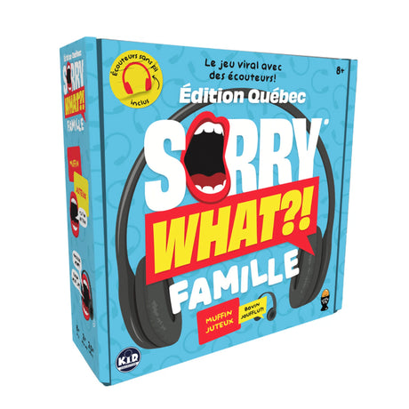 Jeu Sorry What?! - Édition Famille - Version française-Kid Jouets-KIJ-63481051-CLÉMENT