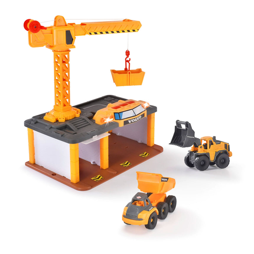 Volvo - Station de construction-Kid Jouets-KIJ-965372-6009-CLÉMENT