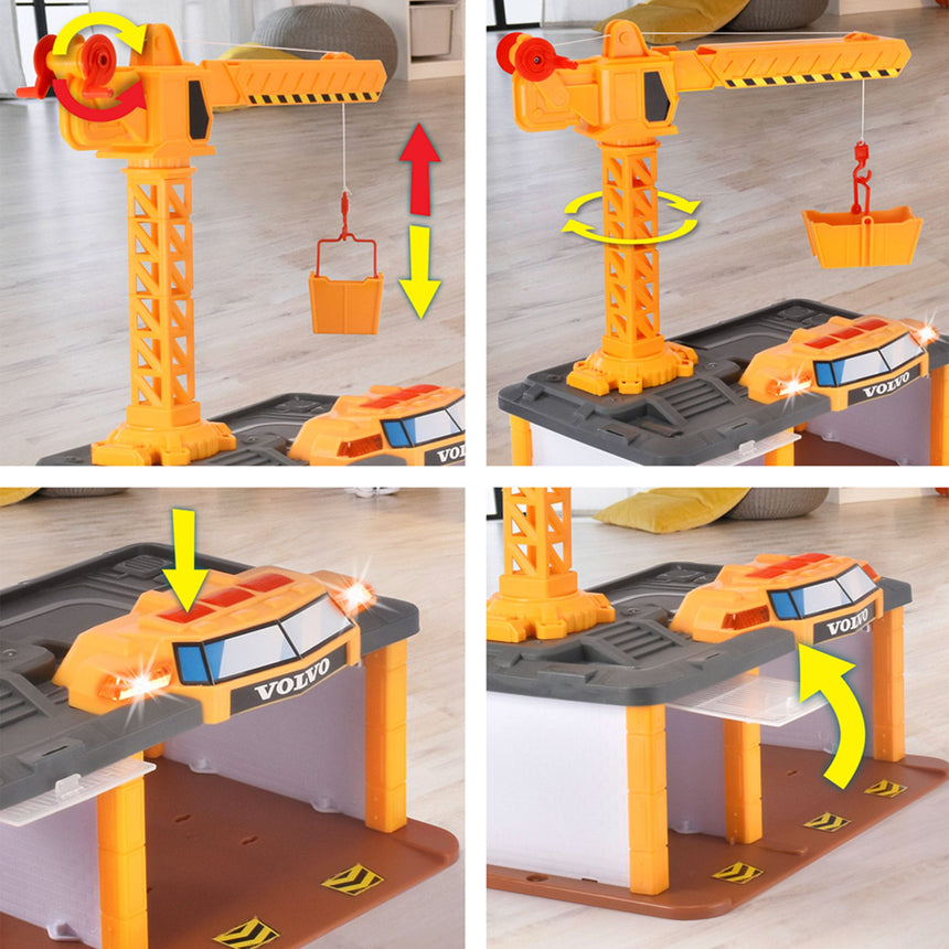 Volvo - Station de construction-Kid Jouets-KIJ-965372-6009-CLÉMENT