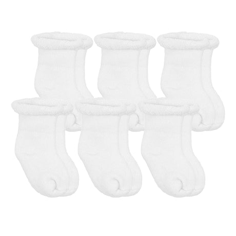 Bas Ratine (6) Nouveau-Né - Blanc-Kushies-Blanc-Nouveau-Né-KOO-SK676000-CLÉMENT