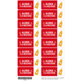 Étiquettes Allergie - Moutarde-Clement - Impressions-LAB-ECALL-MOUTAR-CLÉMENT