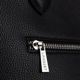Sac fourre-tout en cuir vegan recyclé Claire - Noir-Lambert-LBT-CLAIREBLKPB-CLÉMENT
