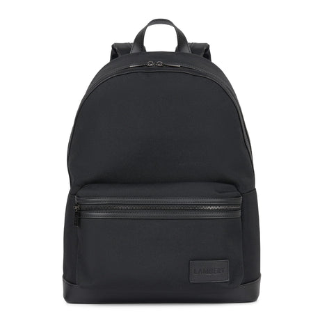 Sac à dos Logan Canvas - Noir-Lambert-LBT-LOGANBLKCAN-CLÉMENT